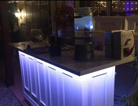Bartiste Bar Services event bar setup, photo 2